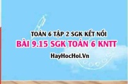 Bài 9.15 SGK Toán 6 tập 2 Kết nối tri thức